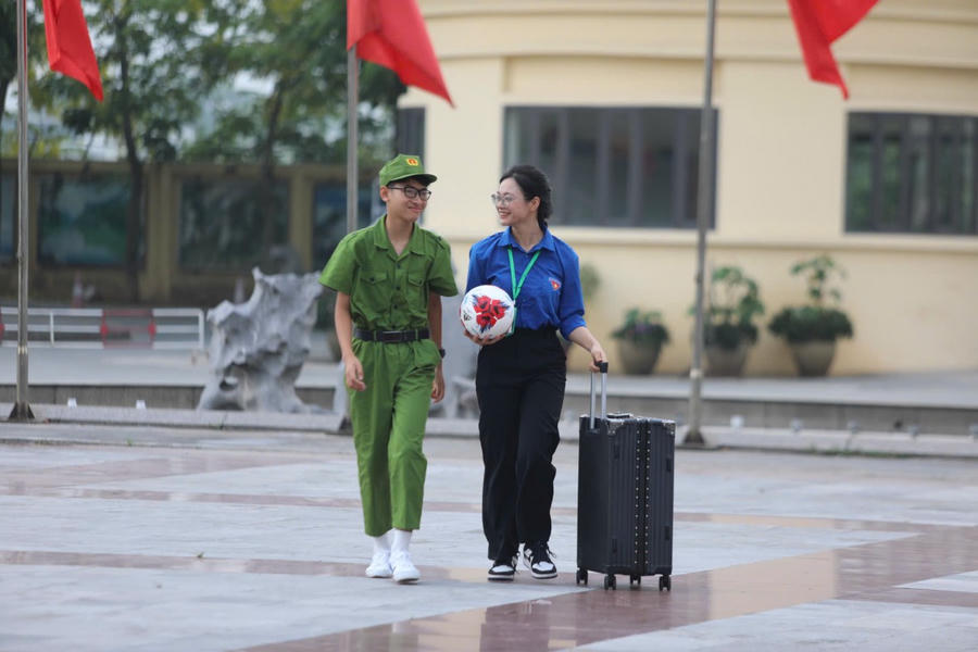 Các em hào hứng trải nghiệm Trại hè lý thú.