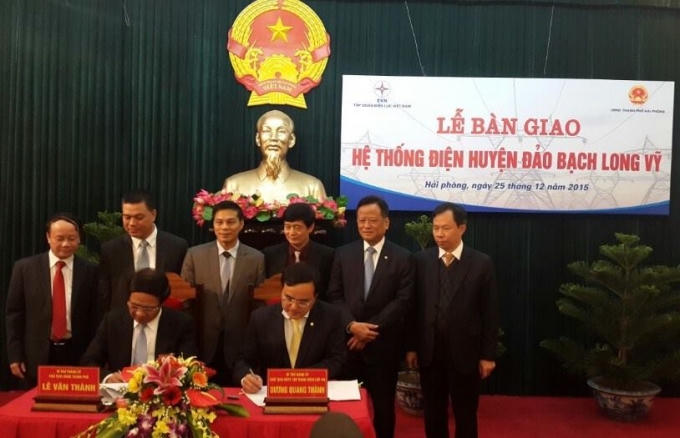 Buổi lễ có mặt đầy đủ của các lãnh đạo 2 bên. Ảnh: Bảo Yến.