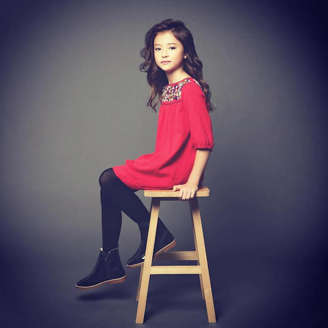 Ngắm bé gái được mệnh danh là