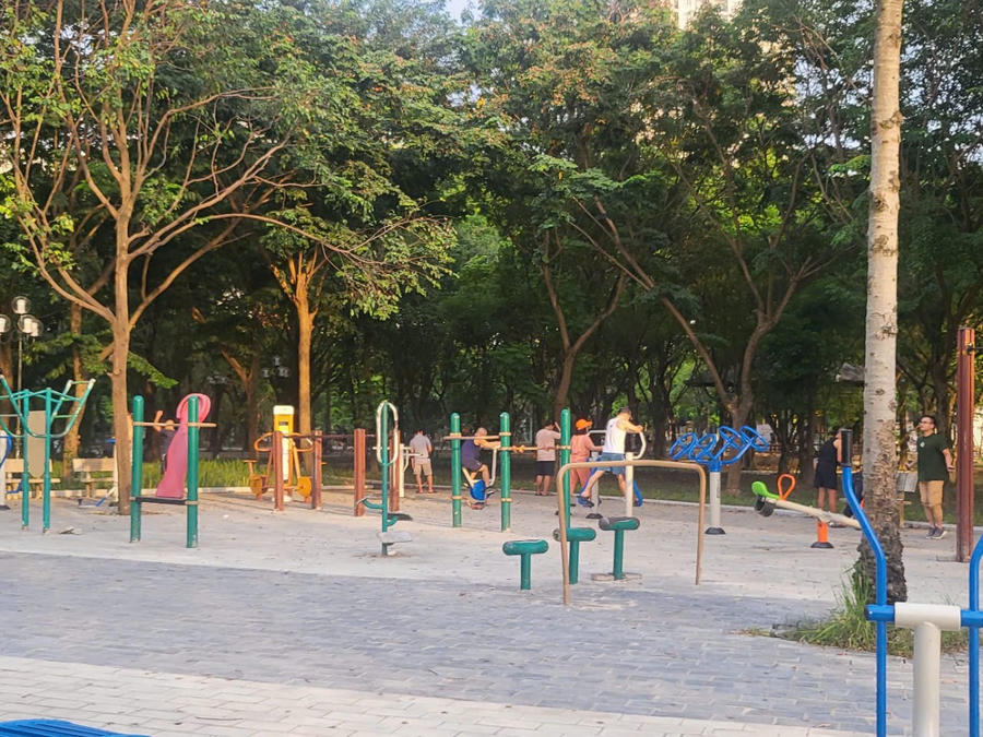 Người dân có thể vào tập luyện hàng ngày
