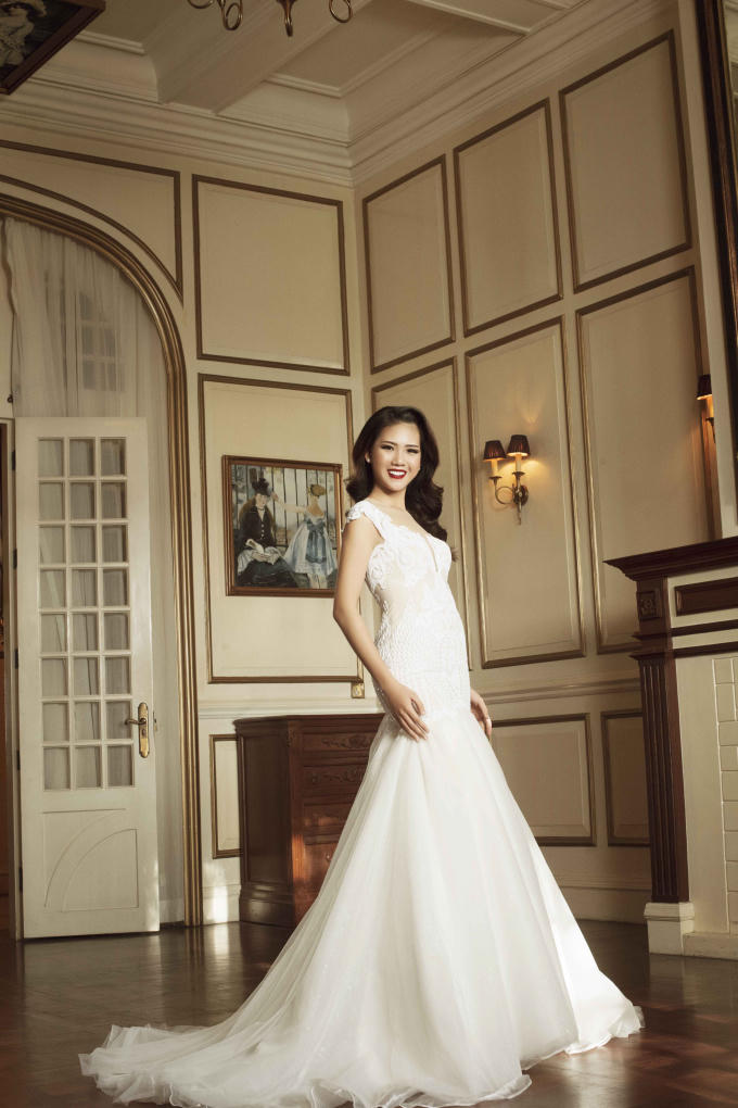 Th&iacute; sinh Hoa hậu Ho&agrave;n vũ Việt Nam tỏa s&aacute;ng trong bộ ảnh Final Glamshot dạ hội