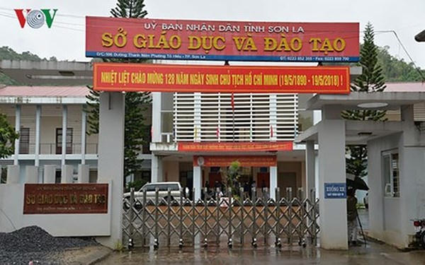 Sở GD-ĐT Sơn La, nơi được phát hiện có dấu hiệu sai phạm trong thi THPT Quốc gia tinh vi hơn ở Hà Giang.