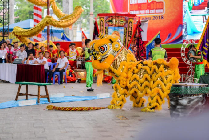 Điểm lại những phần thi ấn tượng tại Liên hoan Lân Sư Rồng TP.HCM năm 2018