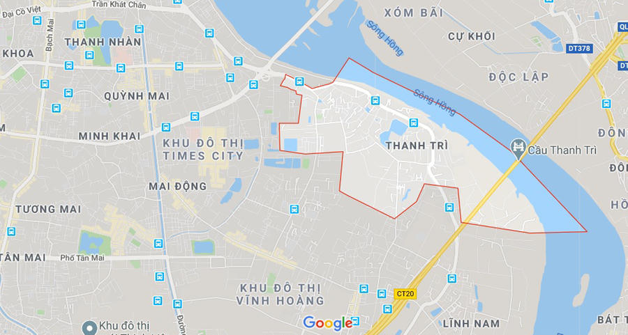 đường sẽ mở theo qui hoạch ở phường Thanh Trì, Hoàng Mai, Hà Nội - Ảnh 1.