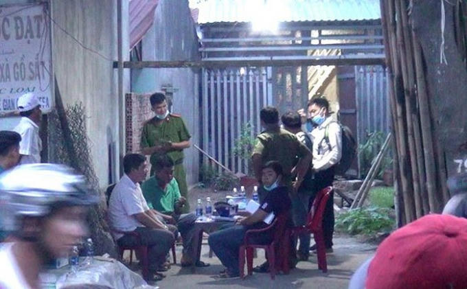 Hiện trường vụ việc. (Ảnh: báo Tiền phong)