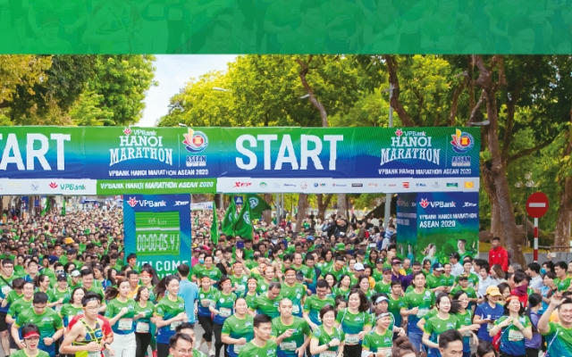 INFOGRAPHIC: VPBank Hanoi International Marathon 2023 hội tụ loạt thương hiệu lớn