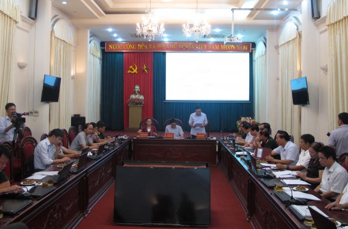 Buổi làm việc diễn ra vào buổi chiều tối ngày 18/8.