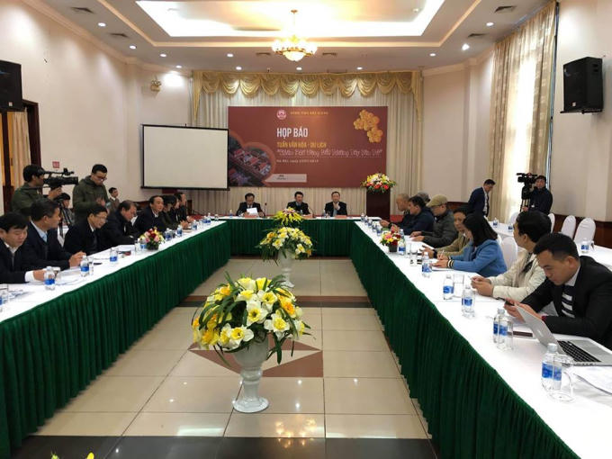 UBND tỉnh Bắc Giang họp báo công bố các hoạt động Tuần Văn hóa - Du lịch Bắc Giang 2019.