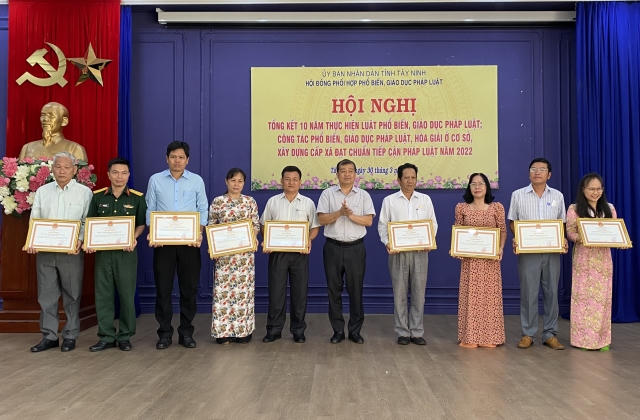 Tây Ninh: Ý thức tuân thủ, chấp hành, thượng tôn pháp luật đã có sự chuyển biến rõ nét