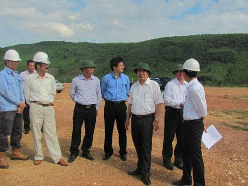 Địa điểm xây dựng Trung tâm Điện lực Quảng Trạch ở xã Quảng Đông, huyện Quảng Trạch, tỉnh Quảng Bình.