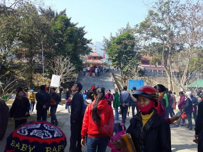 Khu vực cổng vào.