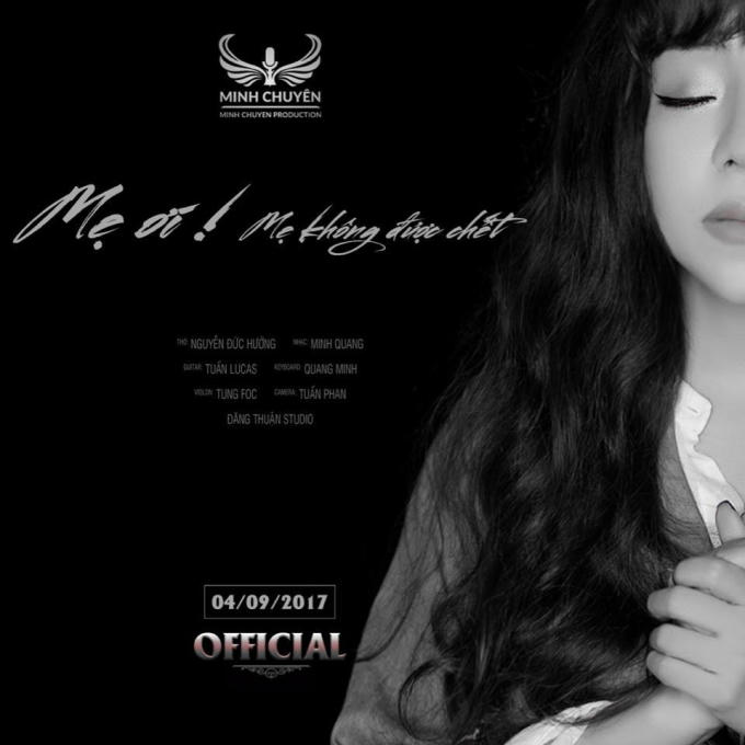 Ảnh bìa MV mới của ca sĩ Minh Chuyên.