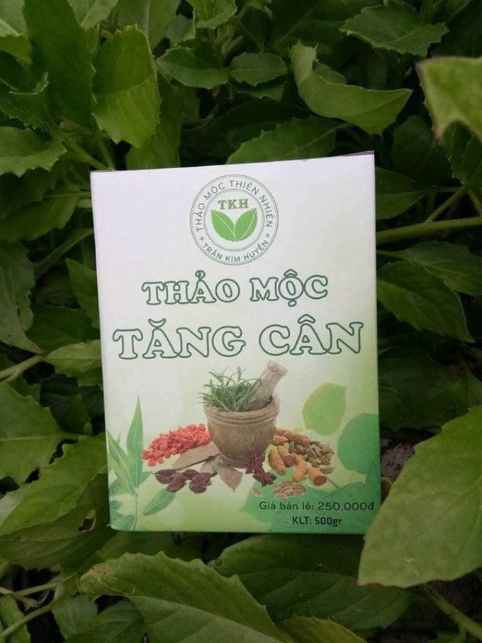 Sản phẩm Thảo mộc tăng cân của Trần Kim Huyền