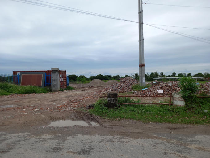 Khu đất nơi xảy ra vụ việc.