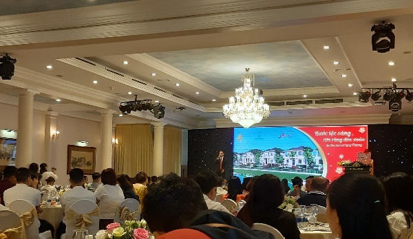 Lễ mở bán dự án của Mland Vietnam vào ngày 20/1.