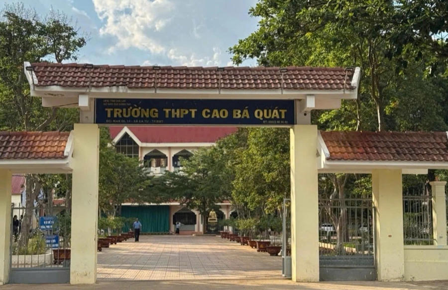 Trường THPT Cao Bá Quát, tỉnh Đắk Lắk