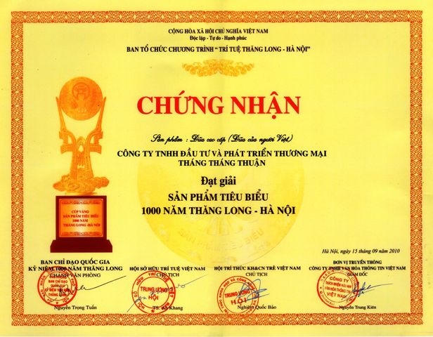 Đũa sạch - Đũa đẹp đã giành được nhiều giải thưởng cao quý.