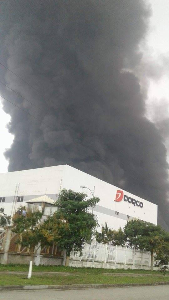 Hình ảnh được các công nhân khu vực phố nối A cung cấp.