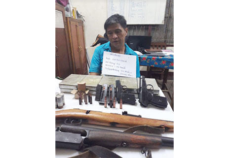 Đối tượng quốc tịch Lào tại cơ quan Công an.