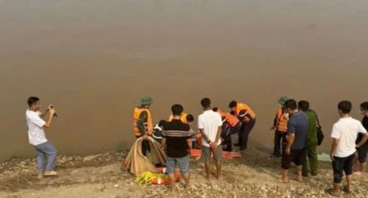 Khu vực 2 anh em bị đuối nước thương tâm. Ảnh: Cao Nguyên
