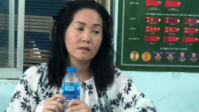 Bị can Trương Hương bắt cóc tống tiền.