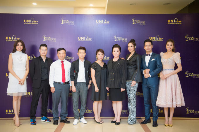 Á hậu Hoàng My, MC Phan Anh “cầm cân nảy mực” tìm ra Hoa hậu Hoàn vũ Việt Nam 2017