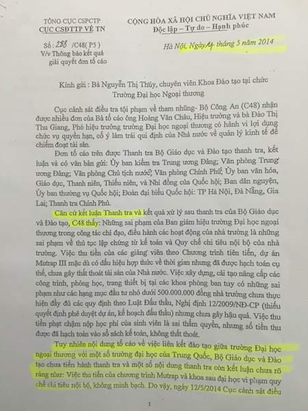 Sai phạm của Hiệu ph&oacute; Đại học ngoại thương liệu c&oacute; bị &ldquo;ch&igrave;m xuồng&rdquo;?