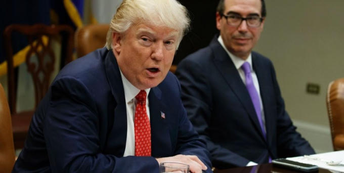 Tổng thống Mỹ Donald Trump. (Ảnh: AP)