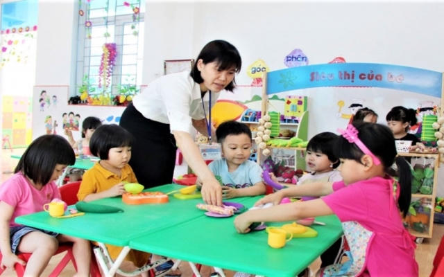 Các địa phương đang triển khai gói hỗ trợ cơ sở giáo dục mầm non 1.400 tỷ đồng