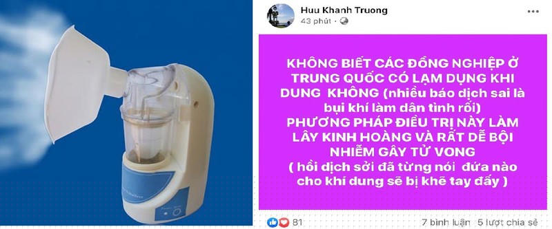 Virus Corona có lây qua đường bụi khí được không?  - ảnh 1