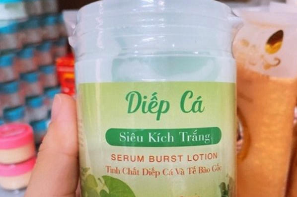 Thu hồi serum kích trắng của Công ty mỹ phẩm Coselvina