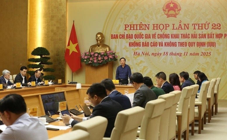 Phó Thủ tướng Trần Hồng Hà chủ trì phiên họp. Ảnh: VGP