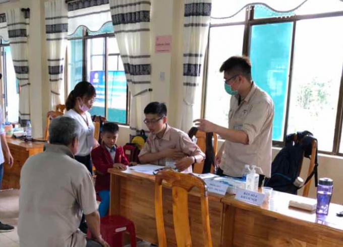 Tổng kinh phí cho đợt thăm khám, phát thuốc miễn phí là 50.000 USD do TRMPC tài trợ.