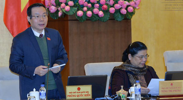 Phó Chủ tịch QH Phùng Quốc Hiển