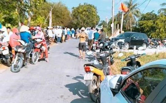 Khu vực nơi xảy ra vụ việc.