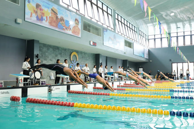 Các vận động viên được thi đấu trong môi trường chuyên nghiệp đạt chuẩn Olympic