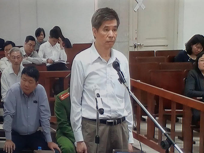Bị cáo Vũ Khánh Trường.
