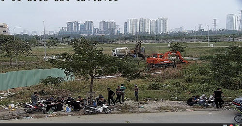 Một góc khu đất 9.793m2.