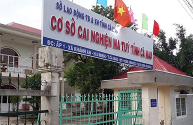 Cơ sở cai nghiện ma túy tỉnh Cà Mau, nơi xảy ra vụ việc.