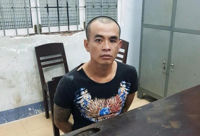 Đối tượng trộm xe máy tại cơ quan công an.