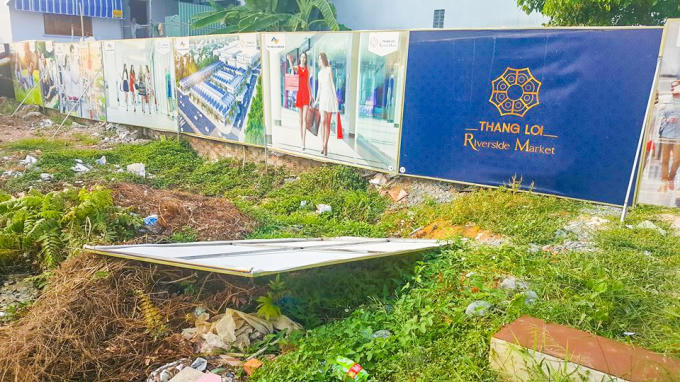 Thắng Lợi Group đã qua mặt Sở Xây dựng tỉnh Long An mở bán dự án Riverside Market khi chưa đủ điều kiện, Ảnh: Văn Dũng.