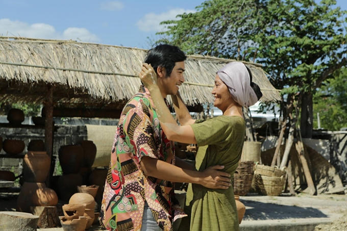 Một cảnh trong phim "Trên đỉnh bình yên" do Công ty cổ phần phim Truyện I sản xuất. Ảnh: Internet