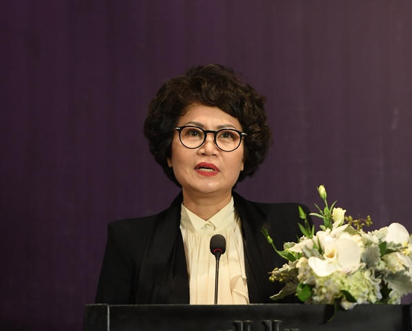 Bà Nguyễn Thị Quỳnh Anh, Thành viên Hội đồng điều hành, Tổng Giám đốc Sun Symphony Orchestra.