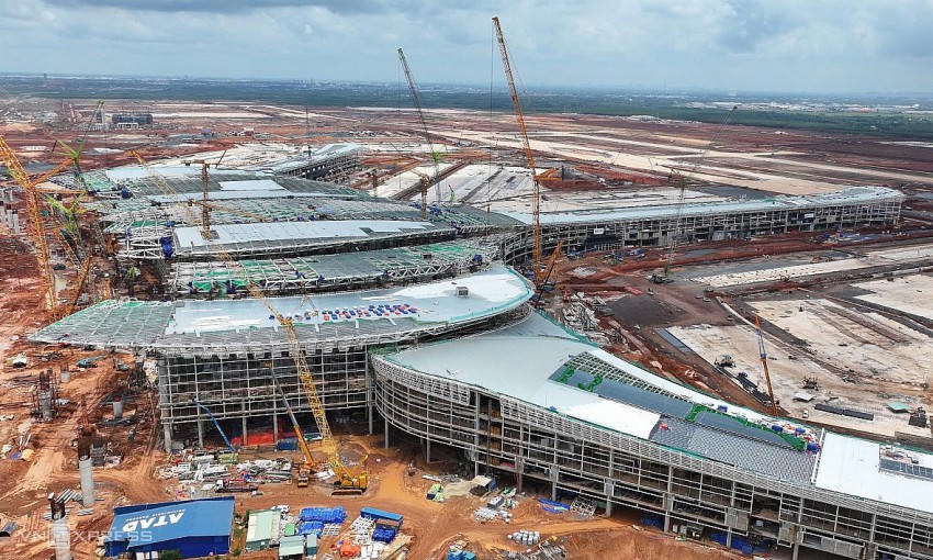 Sân bay quốc tế Long Thành sẽ hoàn thành giai đoạn 1 vào tháng 12/2025.