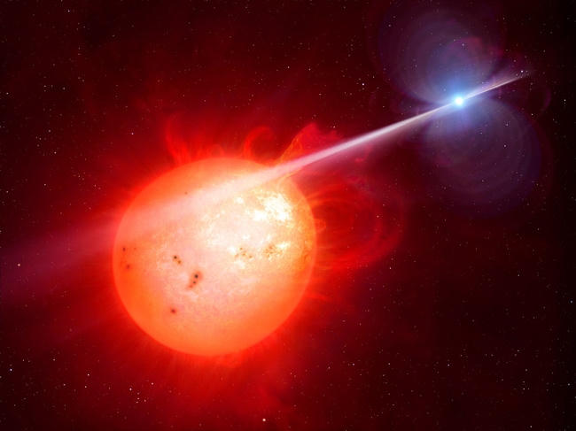 AR Scorpii thực chất là 2 ngôi sao