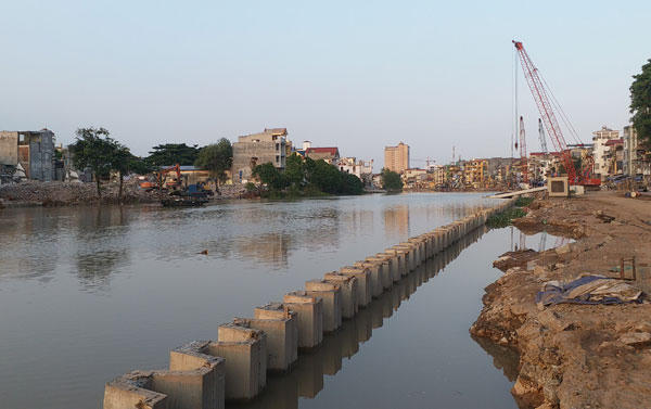 Dự &aacute;n chỉnh trang s&ocirc;ng Tam Bạc