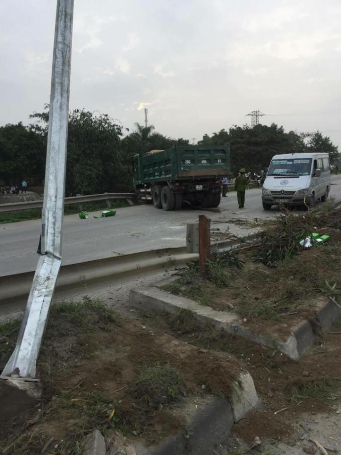 Hiện trường nơi xảy ra vụ việc