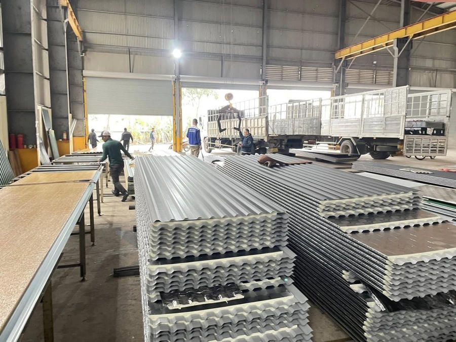 Hoạt động sản xuất tại Công ty TNHH Hoàng Gia Anh - Ảnh TTHT.