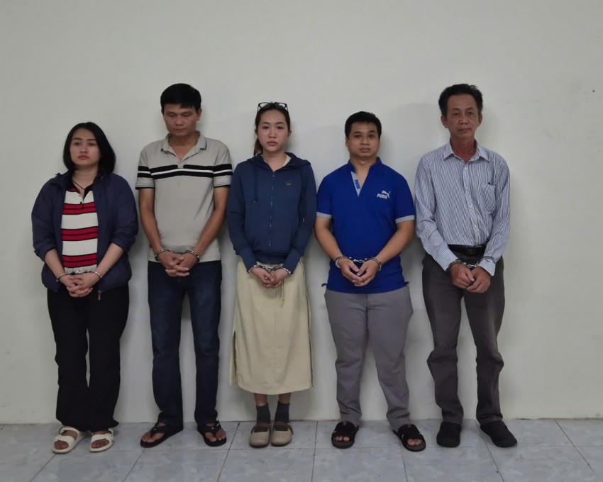 Các bị can trong vụ án