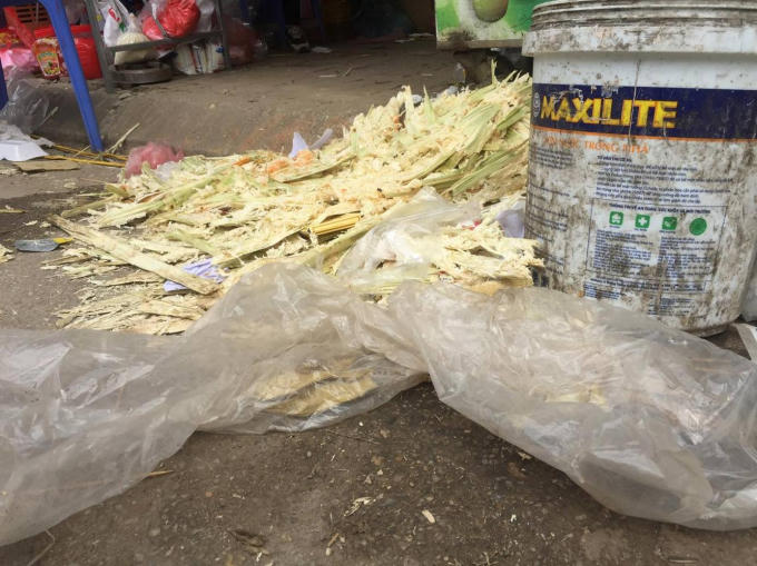 Bã mía đã qua sử dụng.